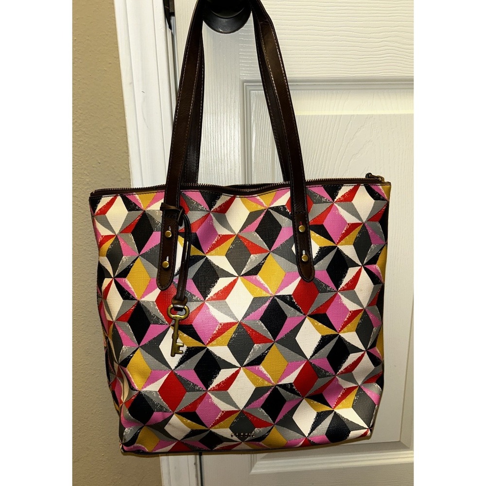 $189 Fossil Jayda Tote Bag Purse Handbag Dillards EXCELLENT CONDITION